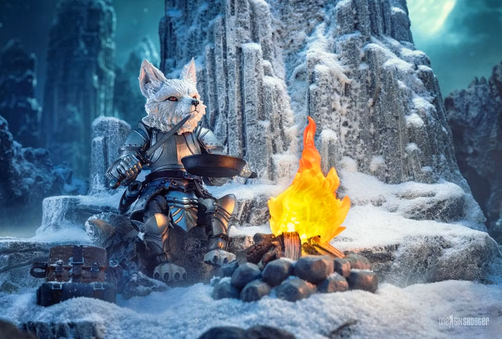 Mythic Legions Horror of Einsamall Actionfigur Bylur Frostfurr Imp-Scale (totalpris 898,-)