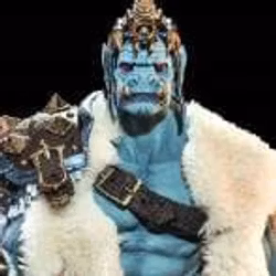 Mythic Legions: Ashes of Agbendor Actionfigur Frost Ogre Ogre Scale (totalpris 1098,-)