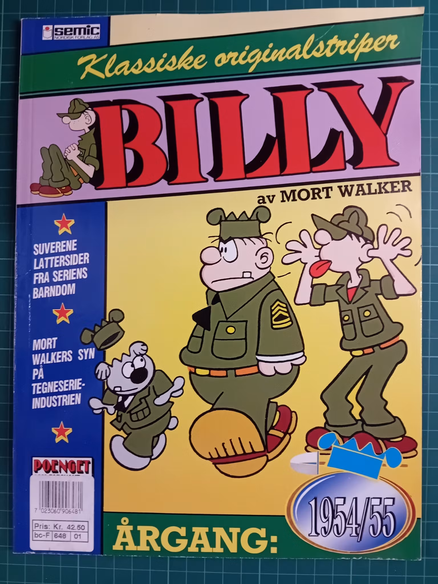 Billy : Klassiske originalstriper 1954/55