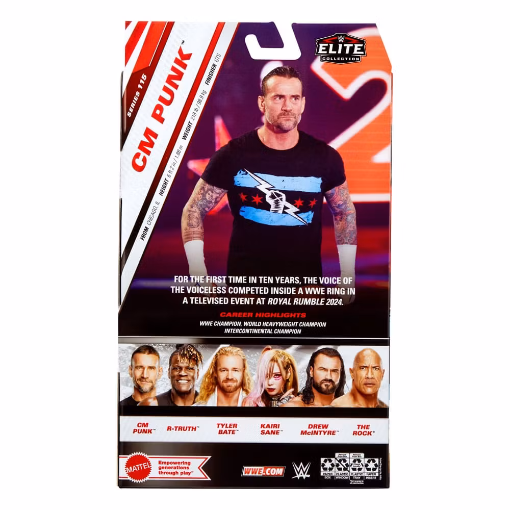 WWE Ultimate Edition Action Figure CM Punk 15 cm