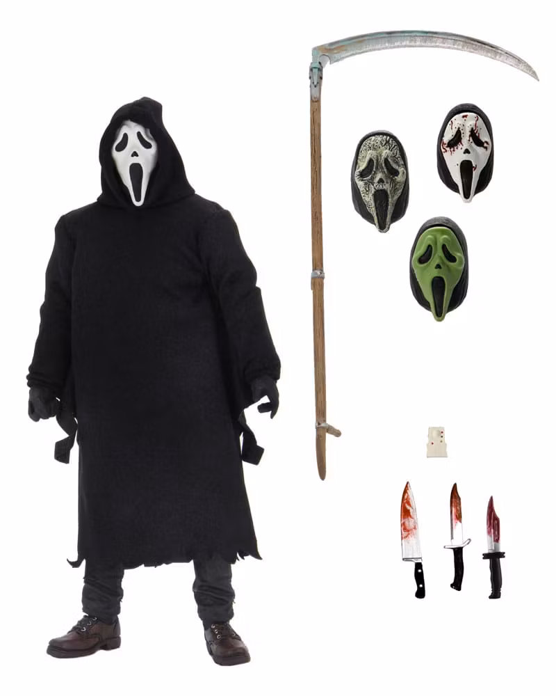 Scream Action Figure Ultimate Ghostface 18 cm (Totalpris 549,-)