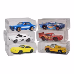 PET Protectors 50-Pack for 1:64 biler uten original forpakning