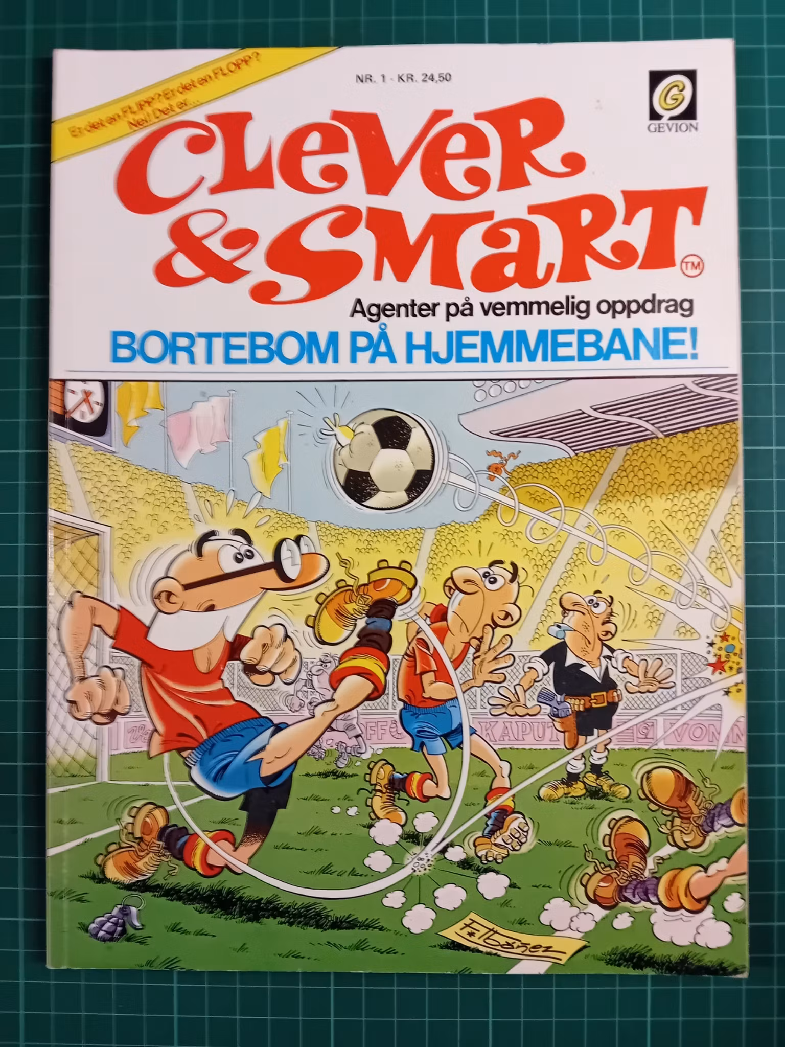 Clever og Smart 01 Bortebom på hjemmebane