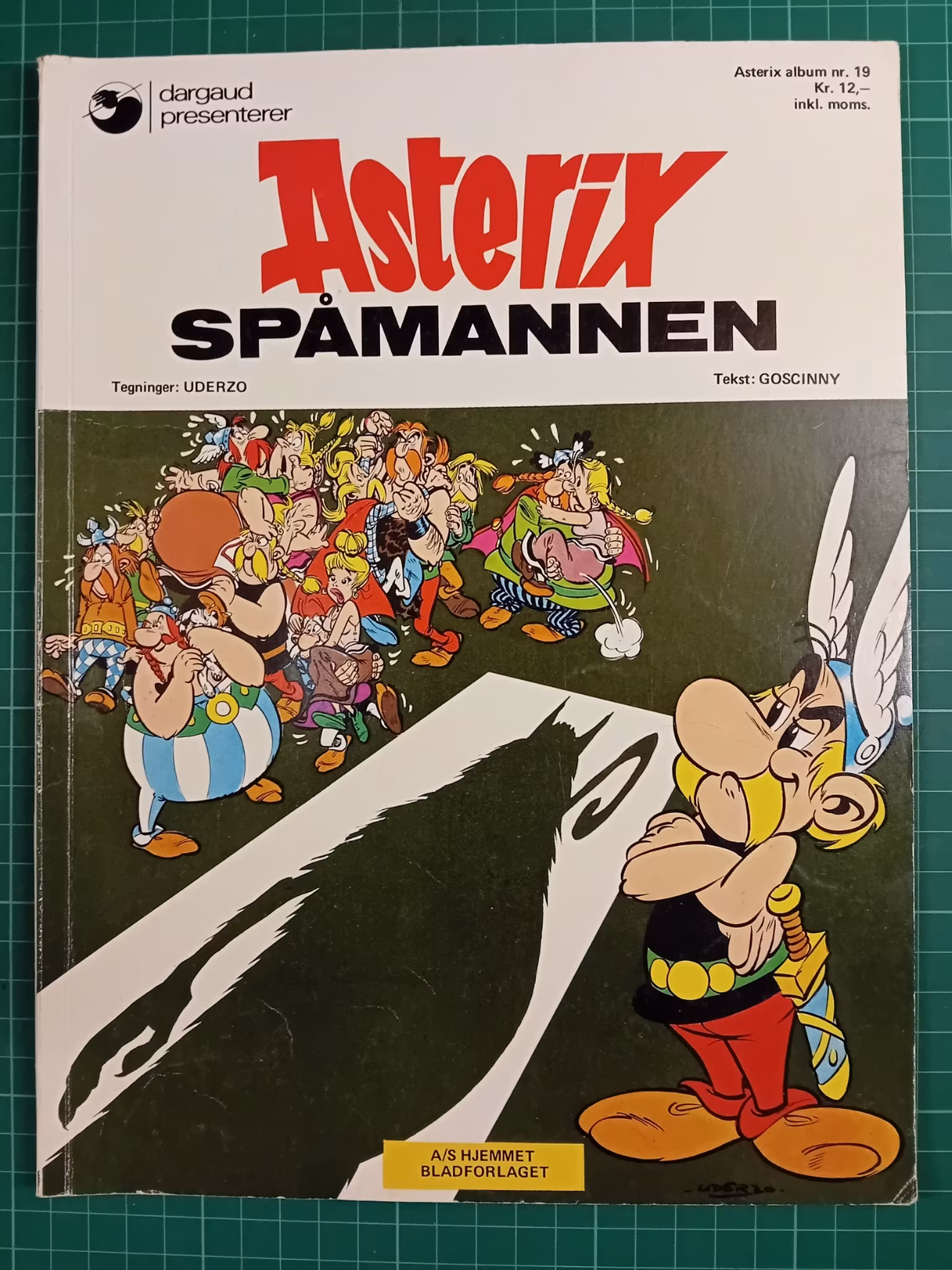 Asterix 19 Spåmannen (Tempo utgave 1976)