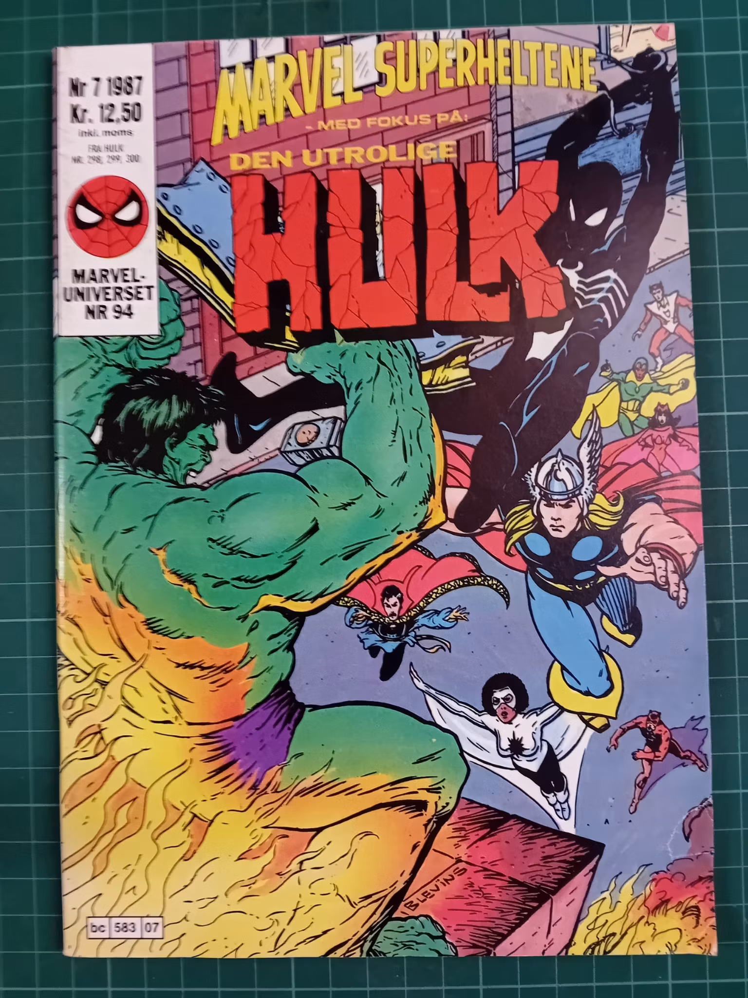 Marvel Superheltene 1987 - 07 Hulk