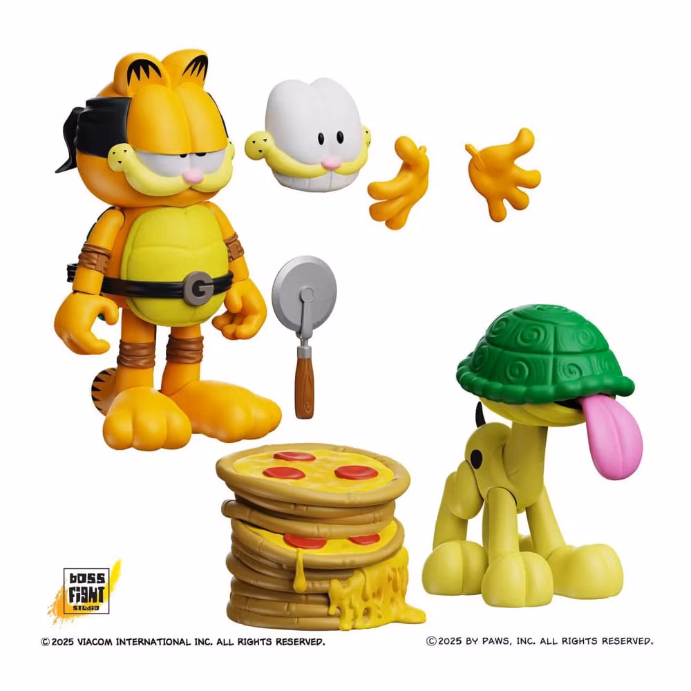 Garfield Action Figures 2 Pack Garfello and Sidekick Odie (Totalpris 549,-)