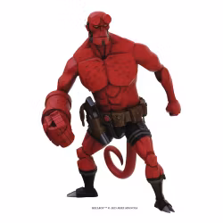 Hellboy Action Figure Hellboy (Box Full of Evil) 19 cm (Totalpris 749,-)