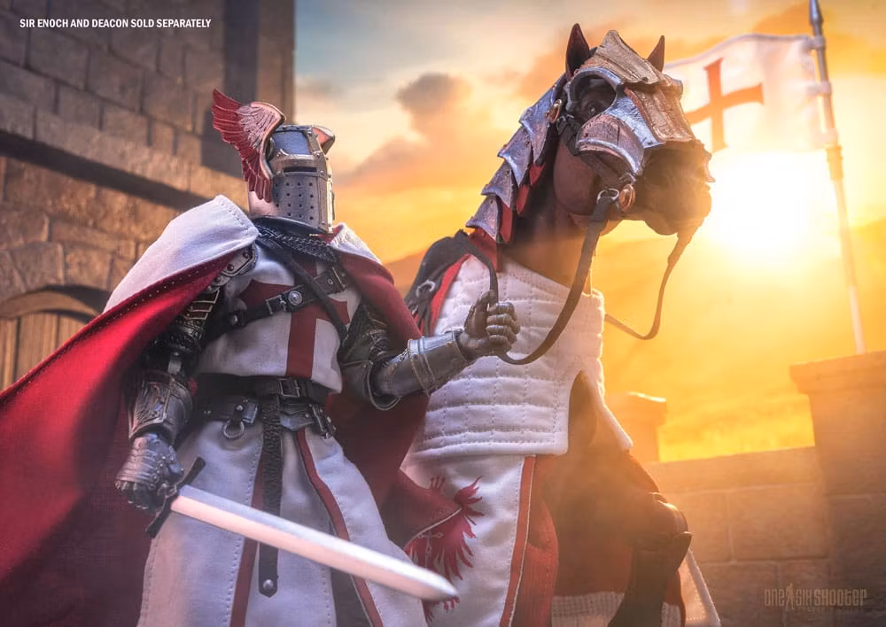 Mythic Legions: All Stars 6 Actionfigur Deacon (Deluxe Horse) 15 cm