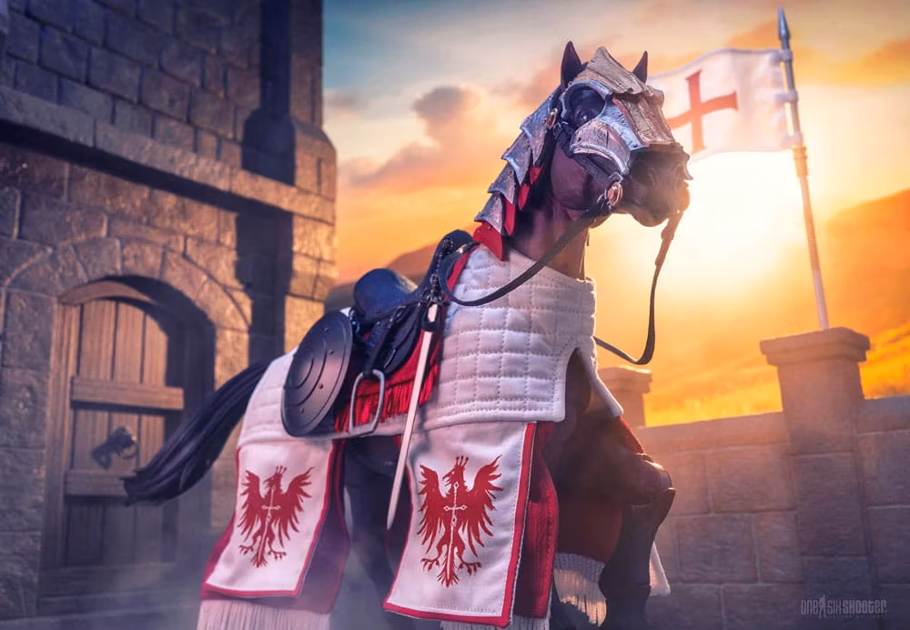 Mythic Legions: All Stars 6 Actionfigur Deacon (Deluxe Horse) 15 cm