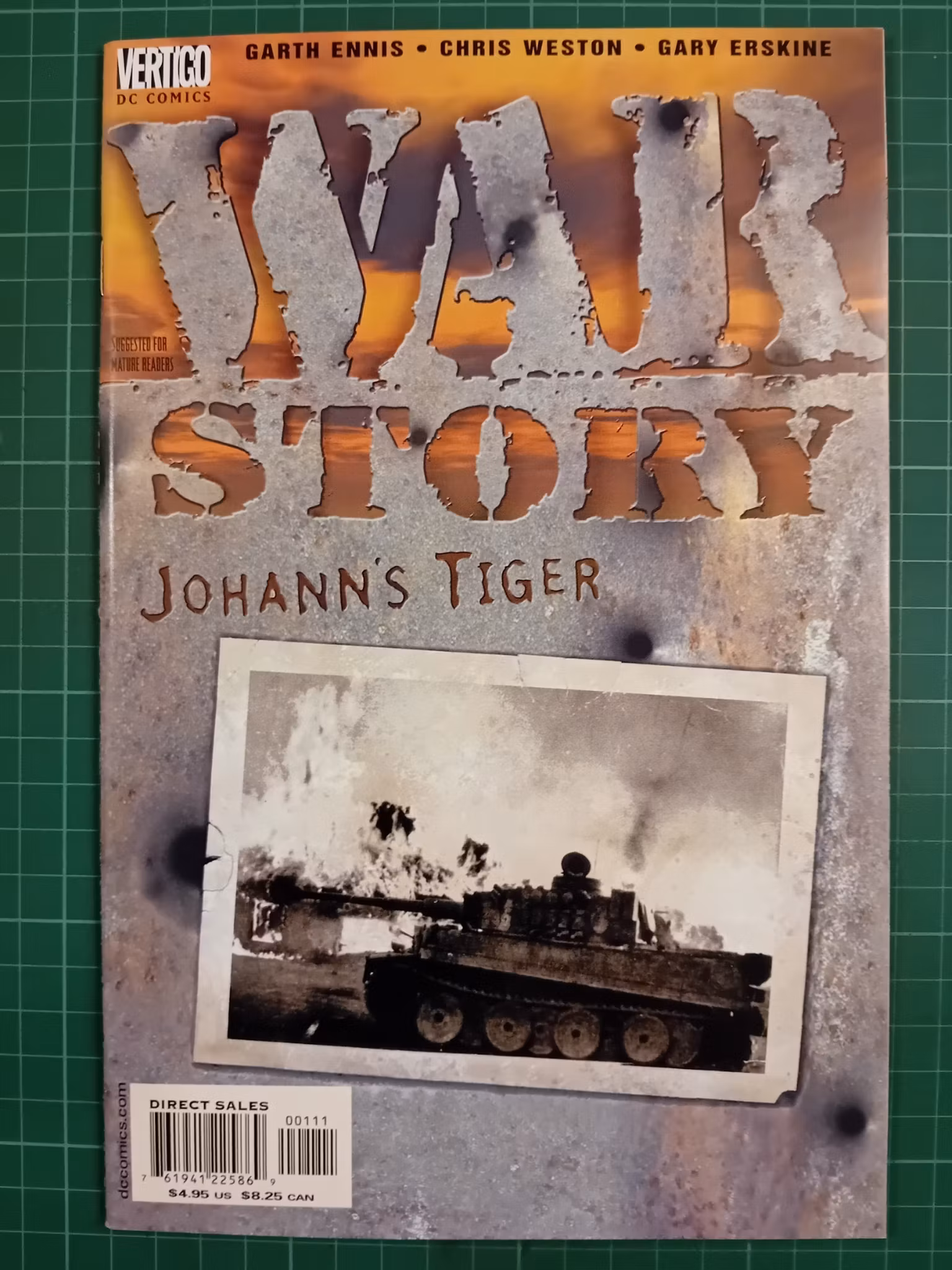War story Johann's tiger