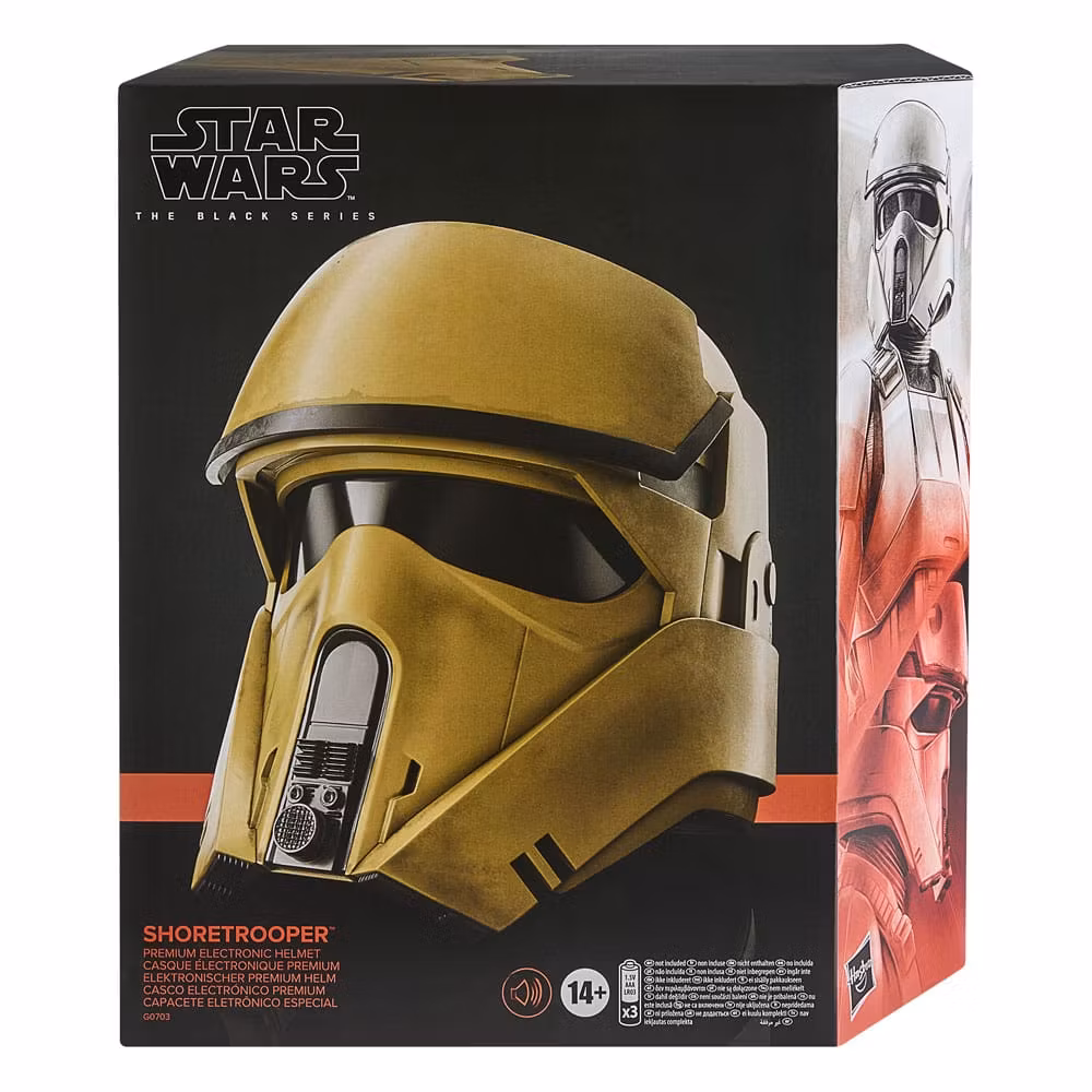 Star Wars: Andor Black Series Electronic Helmet Shoretrooper (Totalpris 1695,-)