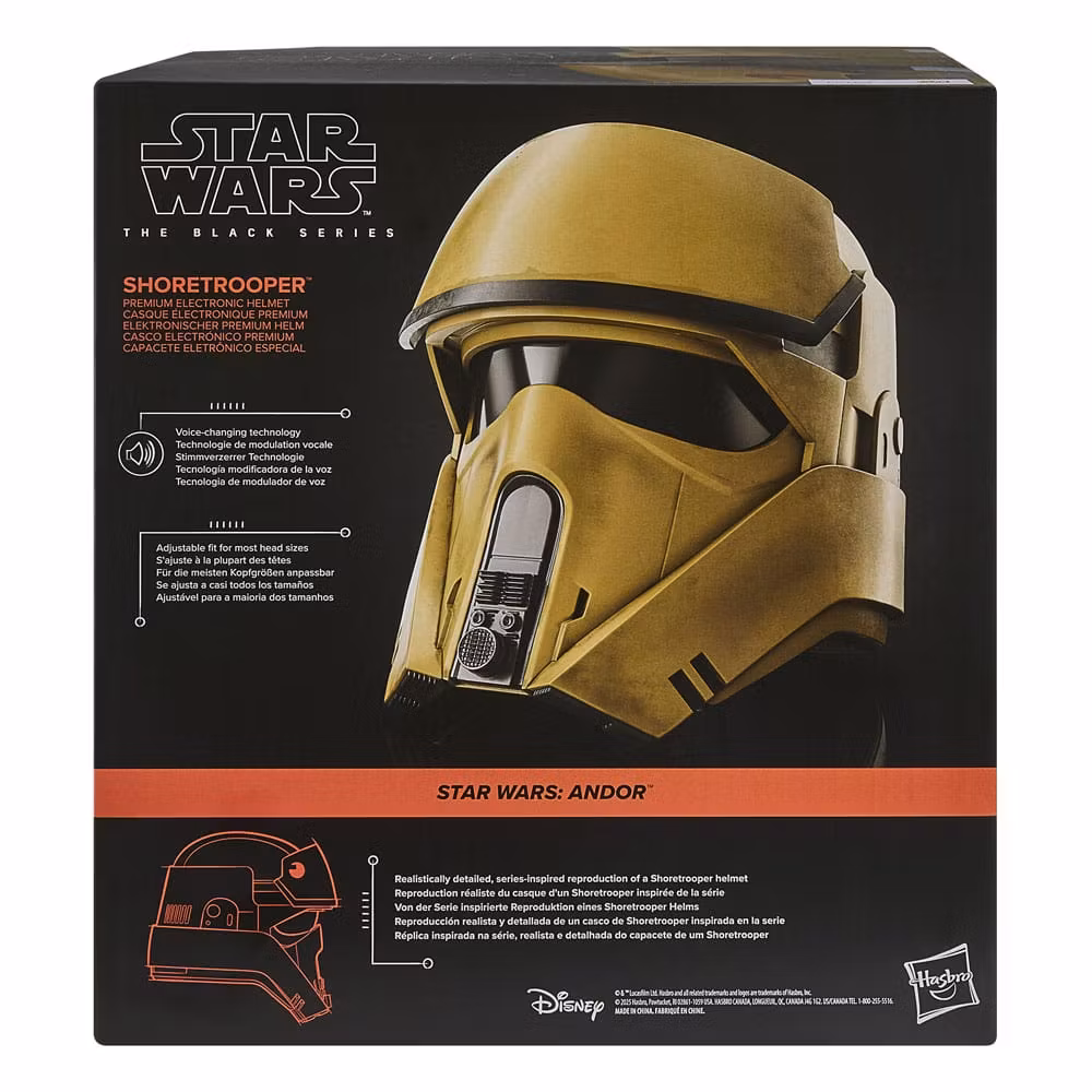 Star Wars: Andor Black Series Electronic Helmet Shoretrooper (Totalpris 1695,-)