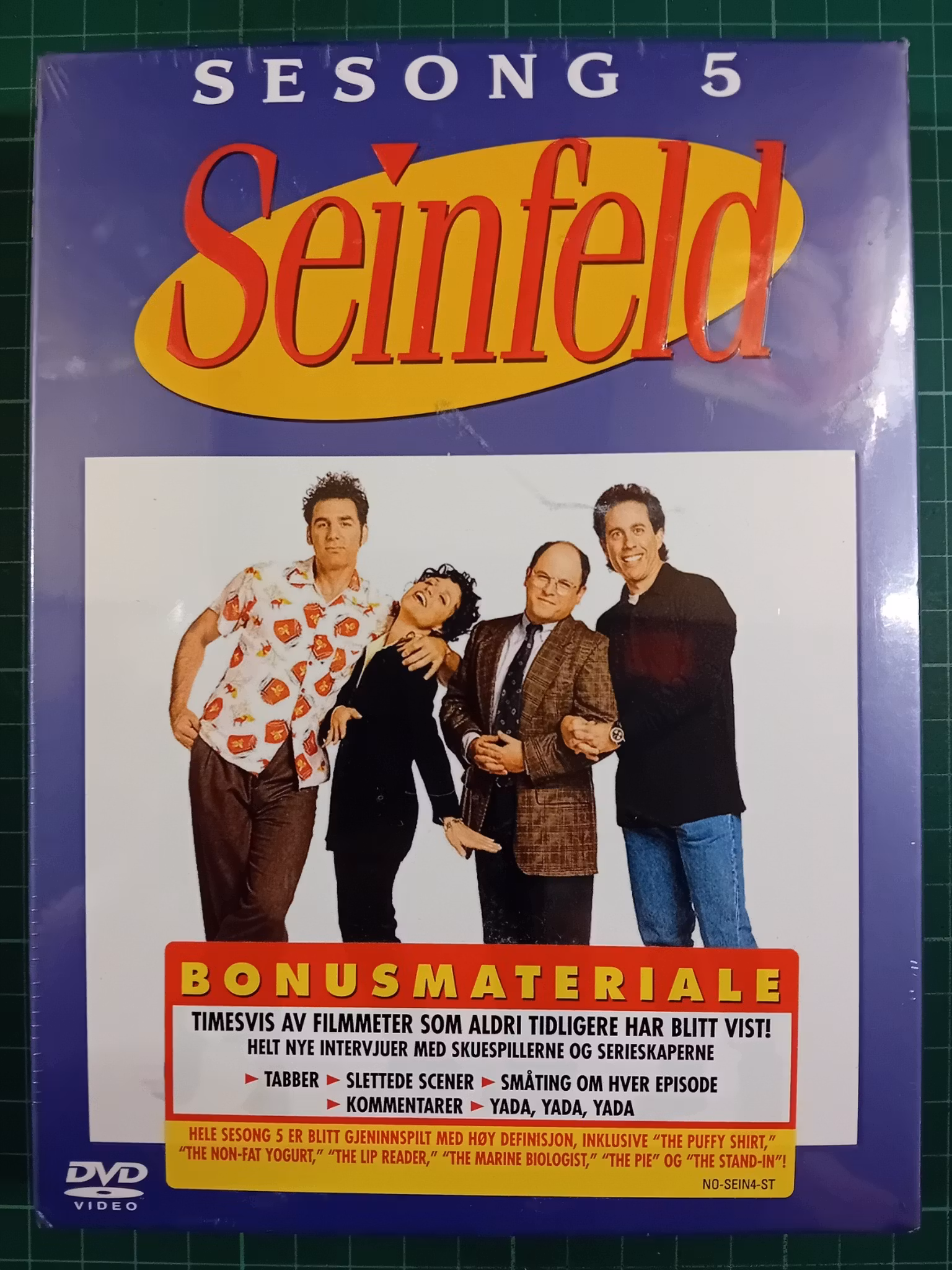 DVD : Seinfeld sesong 5 (forseglet)