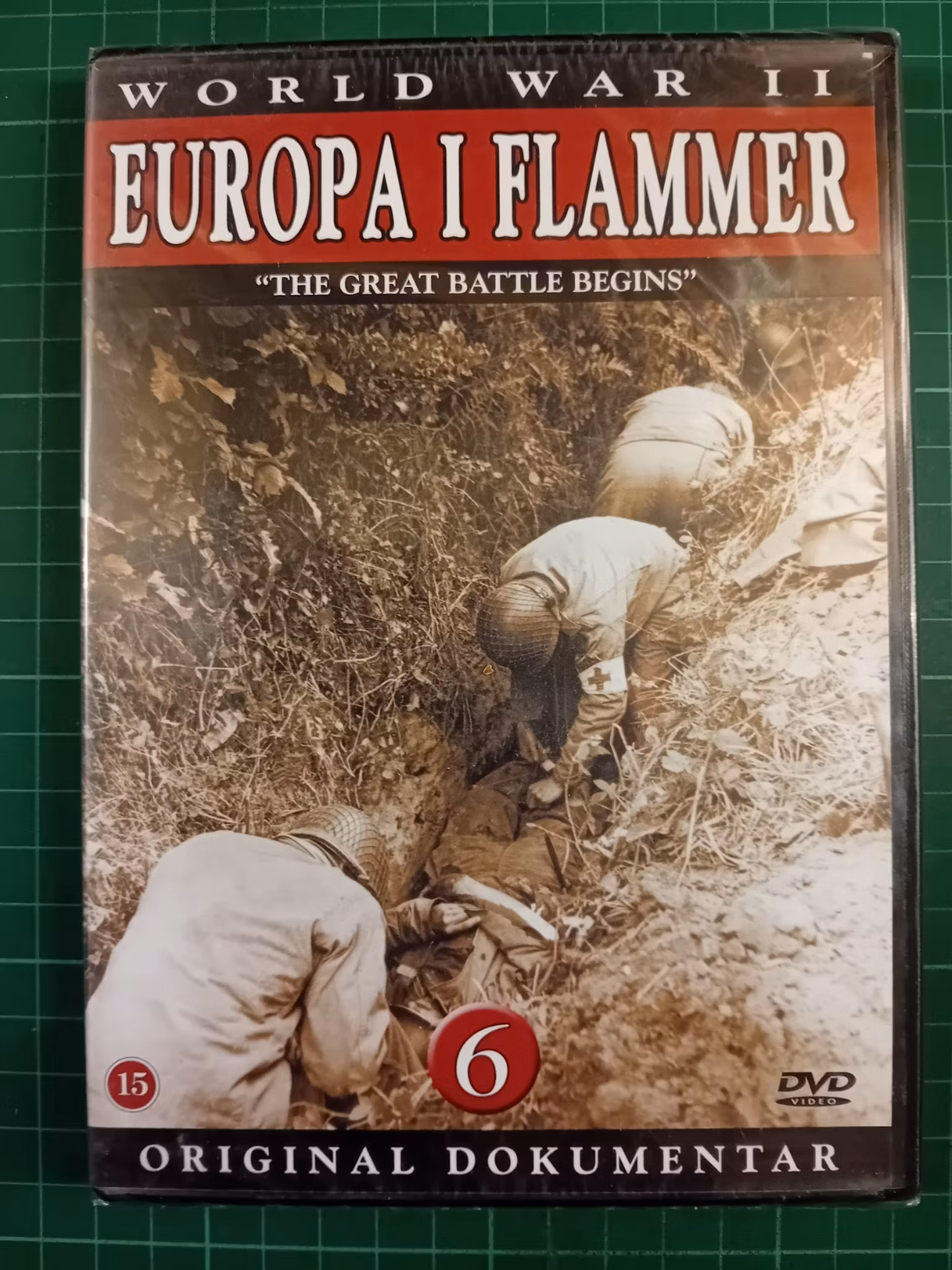 DVD : Europa i flammer Del 6 (forseglet)