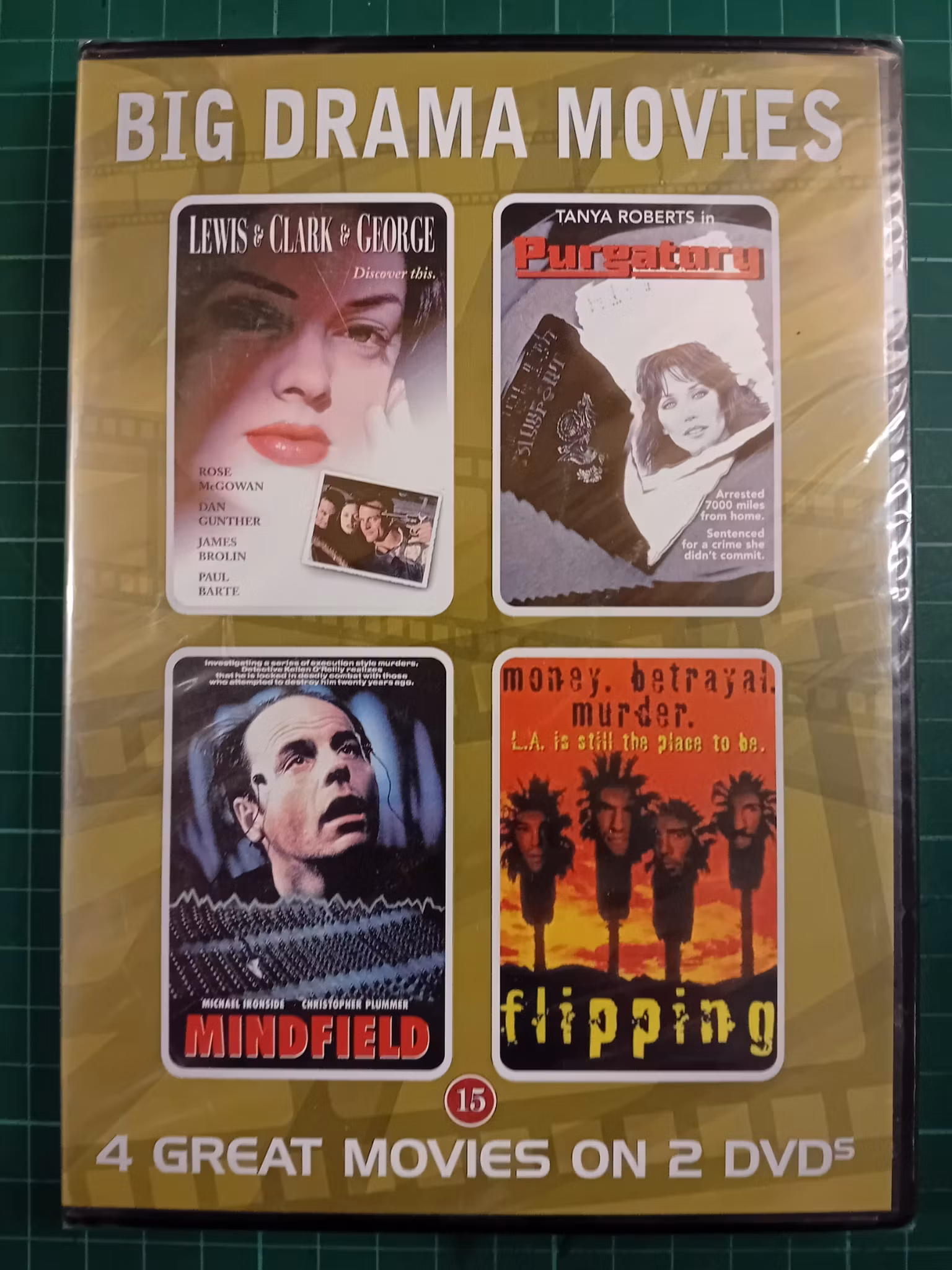 DVD : 4 filmer på 2 DVD (forseglet)