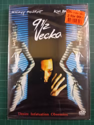 DVD : 9 1/2 weeks (forseglet) Svensk cover
