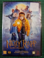 DVD : Nelly Rapp monsteragent (forseglet) Svensk cover