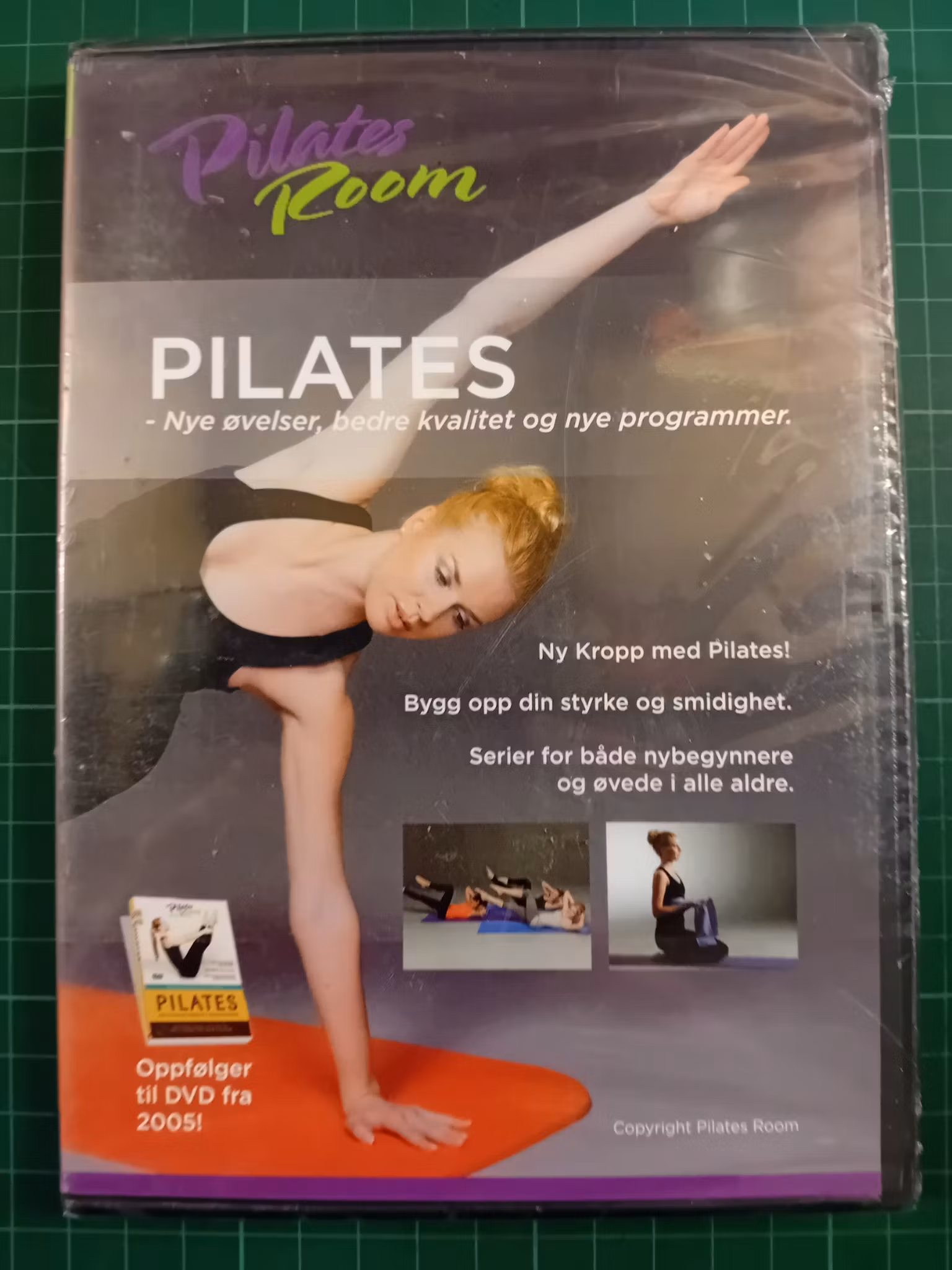 DVD : Pilates room (forseglet) Trenings DVD