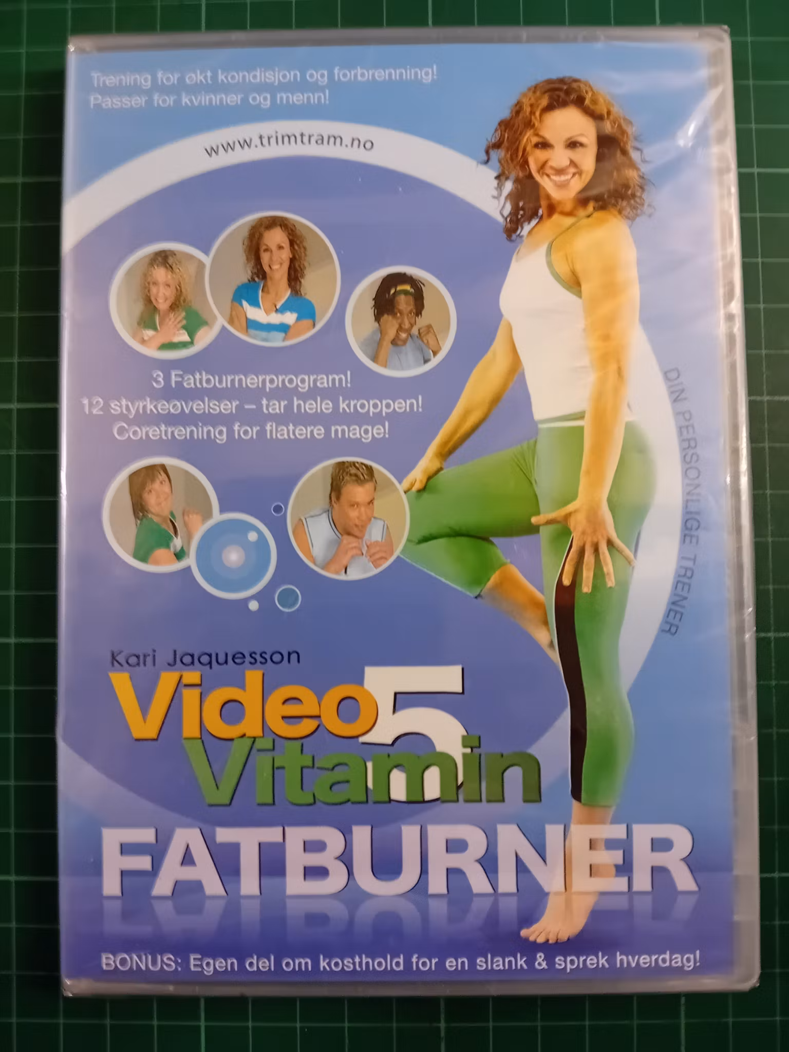 DVD : Video 5 Vitamin Fatburner (forseglet) Trenings DVD