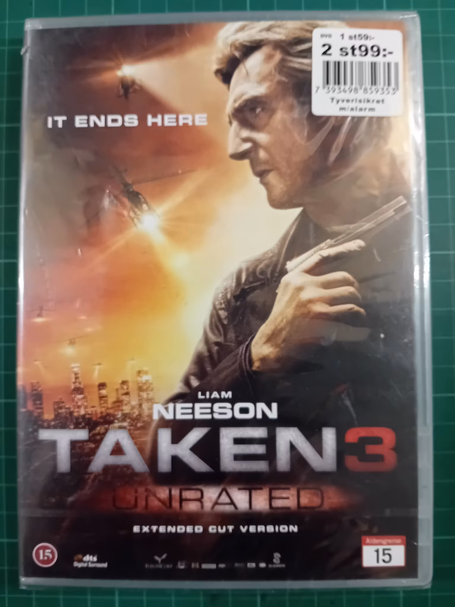 DVD : Taken 3 (forseglet)