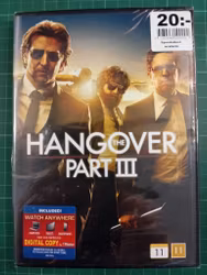DVD : The Hangover Part III (forseglet)