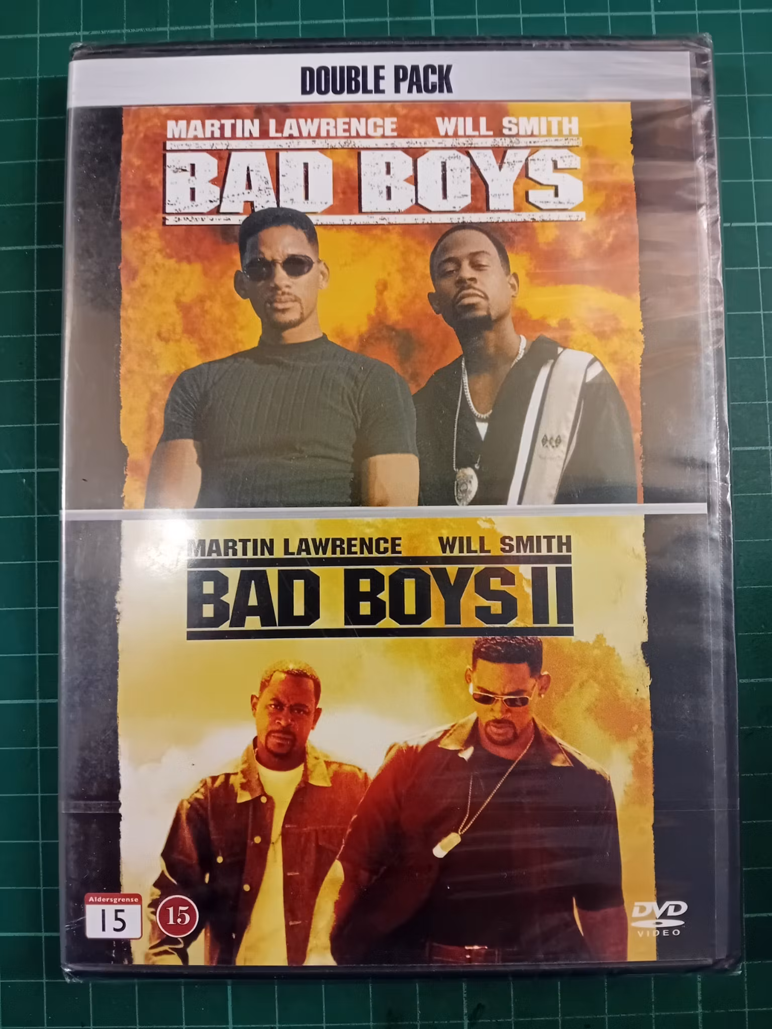 DVD : Bad Boys 1+2 (forseglet)