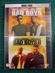 DVD : Bad Boys 1+2 (forseglet)