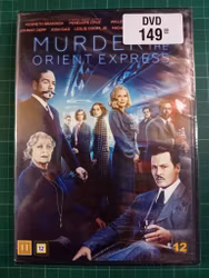 DVD : Murder on the Orient express (forseglet)