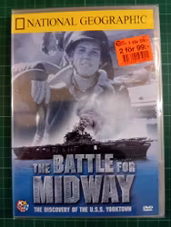 DVD : The battle for Midway, the discovery of the U.S.S Yorktown (forseglet) Dokumentar