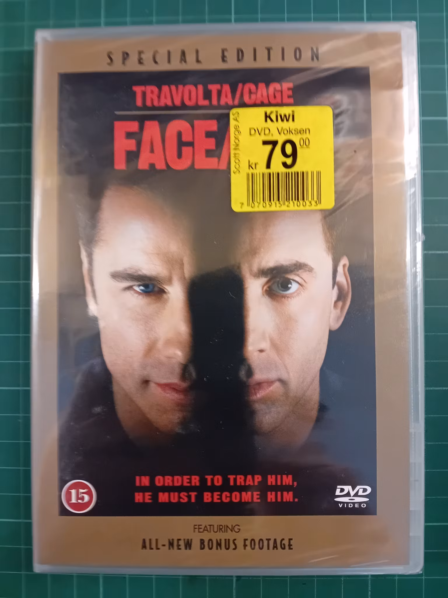 DVD : Face/off (forseglet)
