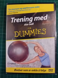 DVD : Trening med stor ball for dummies (forseglet) trening