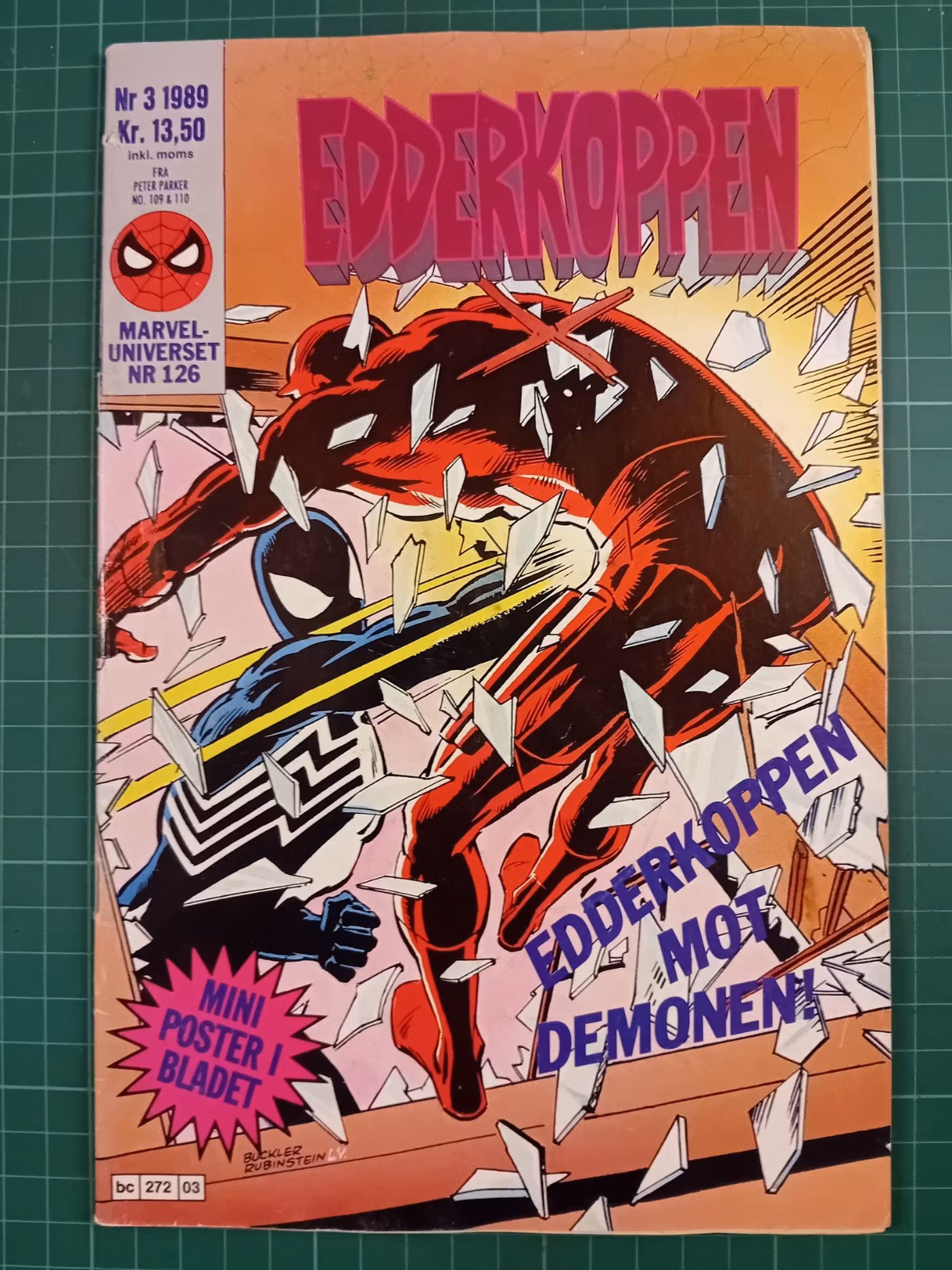 Edderkoppen 1989 - 03 m/poster