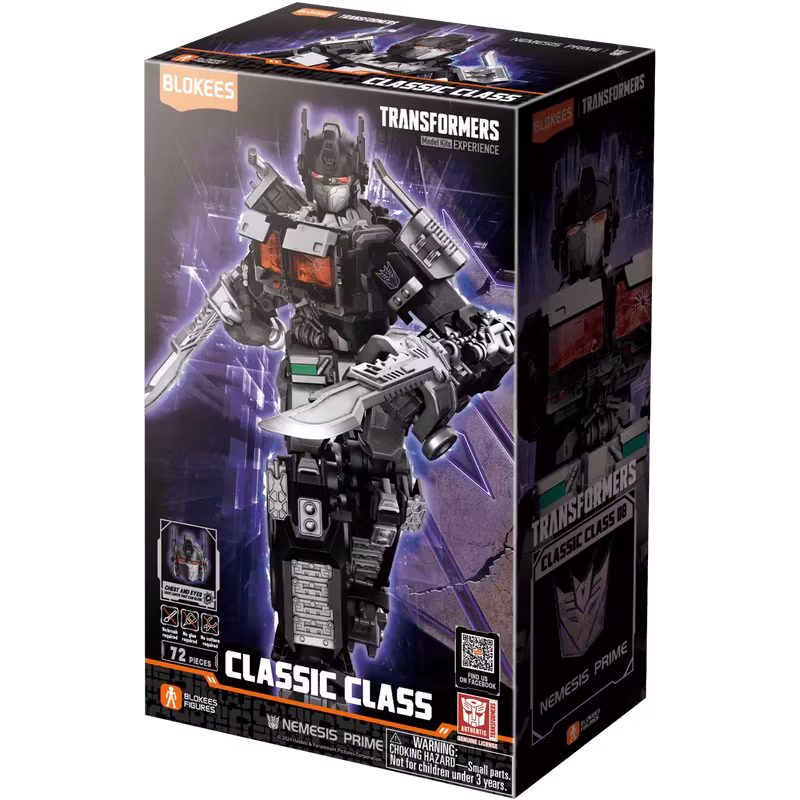 Transformers Blokees byggesett: Classic Class Optimus Nemesis Prime