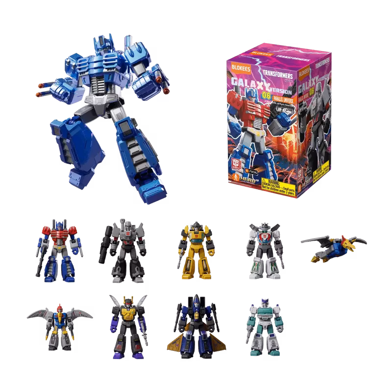 Transformers Blokees byggesett: Galaxy Version Serie 6, Parallel Universe Blind box