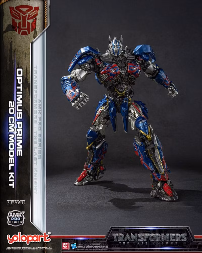 Transformers: The Last Knight AMK Pro Series Plastic Model Kit Optimus Prime (Oversea Version) 20 cm (Totalpris 1395,-)