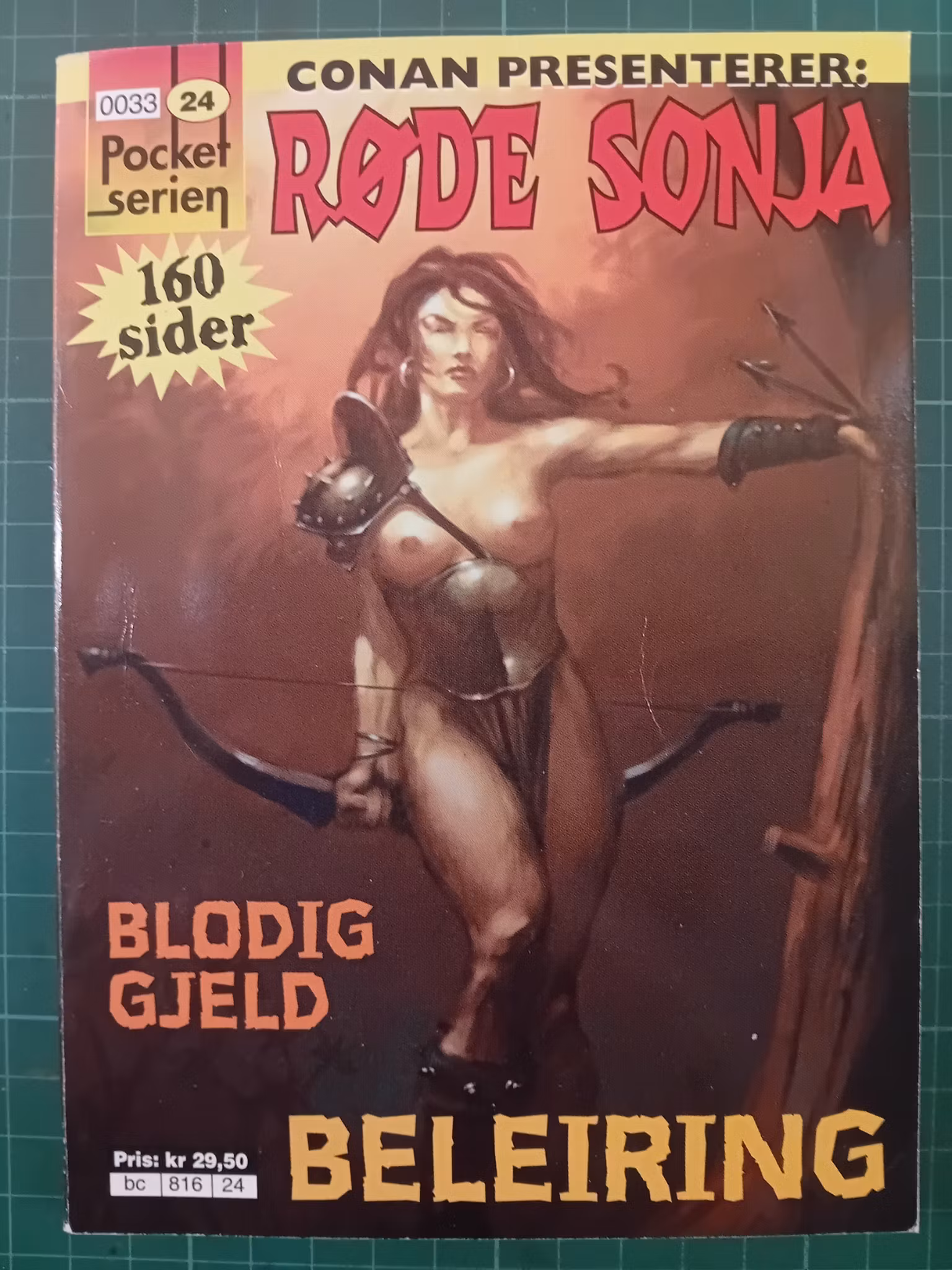 Pocket serien 24 : Røde Sonja