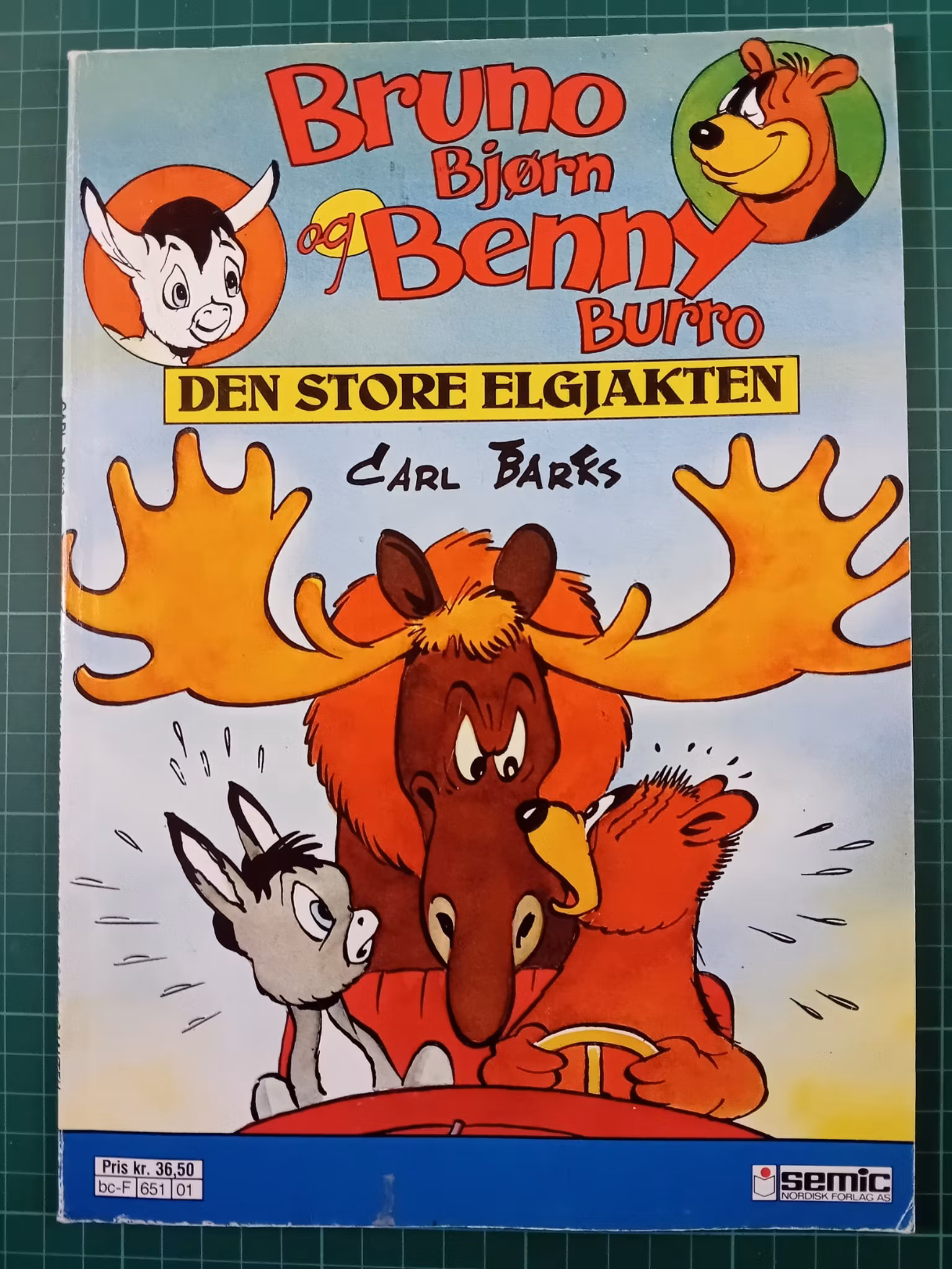Bruno og Bjørn og Benny Burito Den store elgjakten