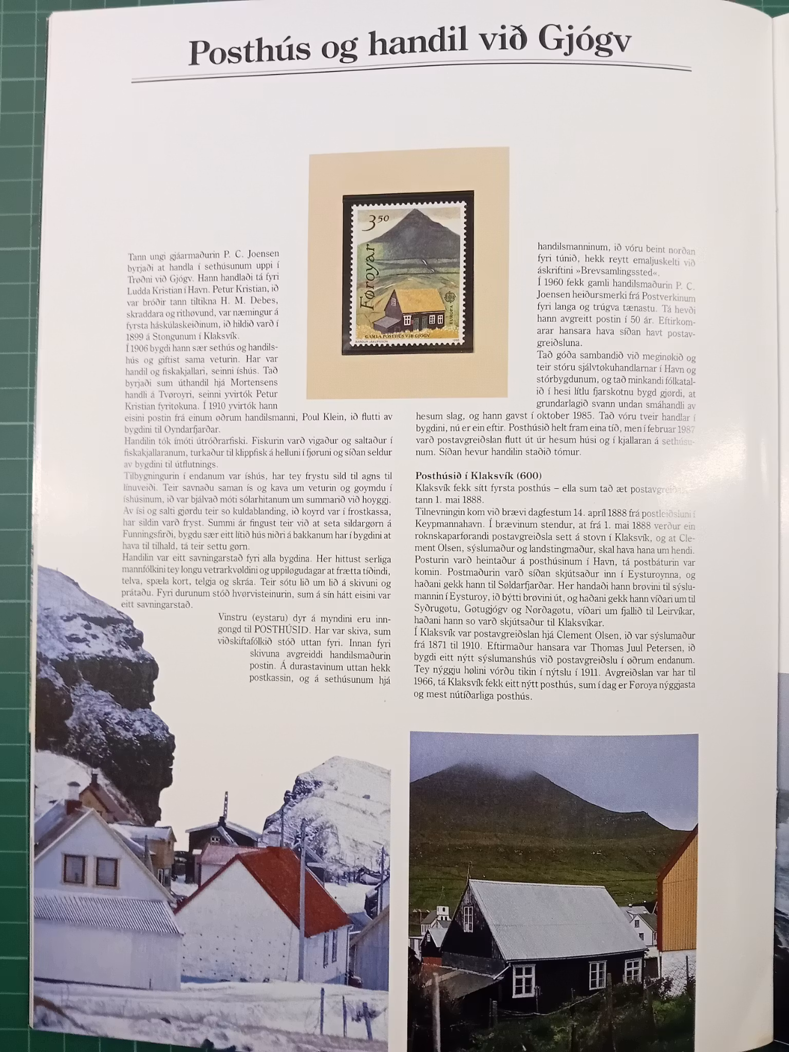 Færøyene Årsbok 1990