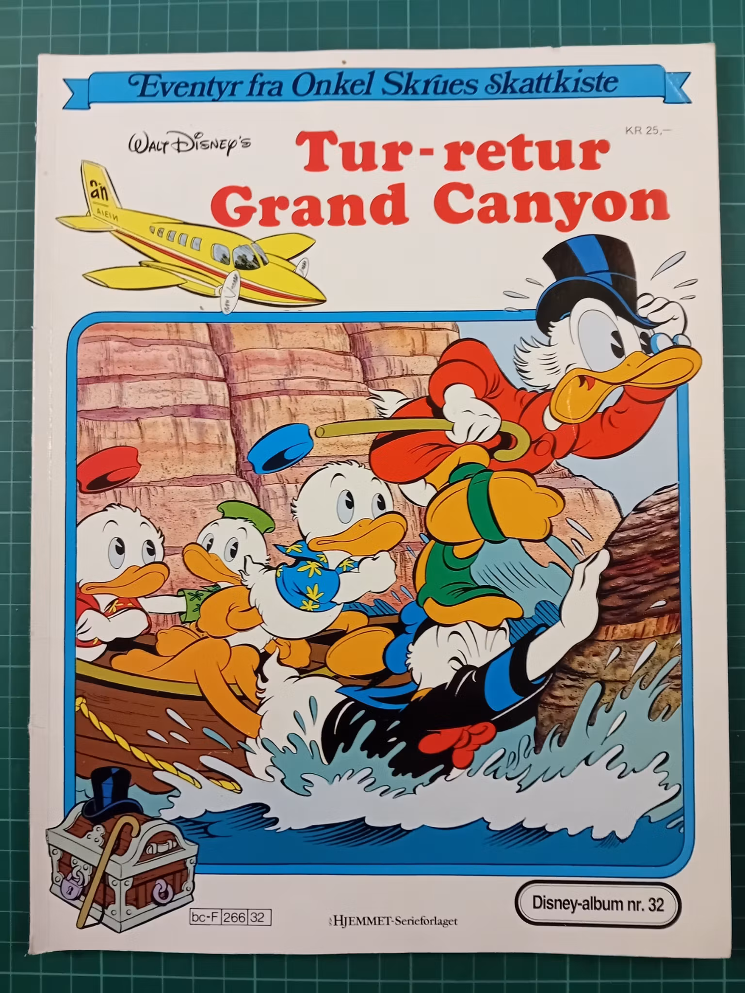 Eventyr fra Onkel Skrue skattekiste Tur-retur Grand Canyon