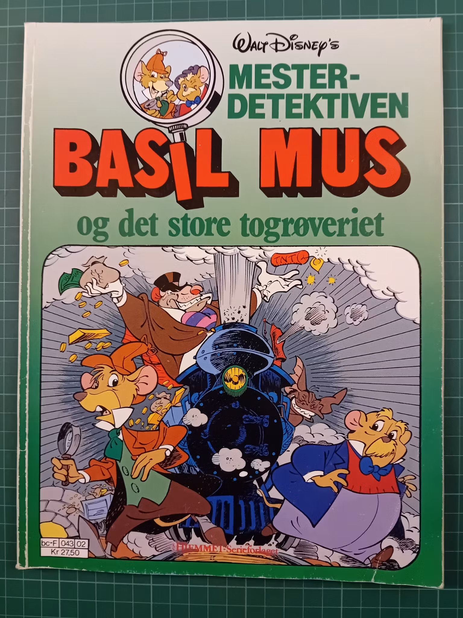 Basil Mus og det store togrøveriet (leseeksemplar)