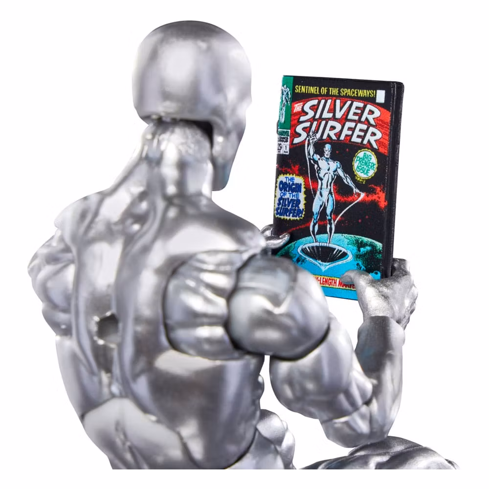 The Silver Surfer Marvel Legends Action Figure Silver Surfer 15 cm (Totalpris 379,-)