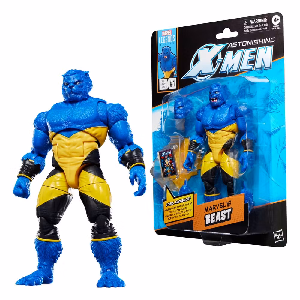 Astonishing X-Men Marvel Legends Action Figure Marvel's Beast 15 cm (Totalpris 379,-)