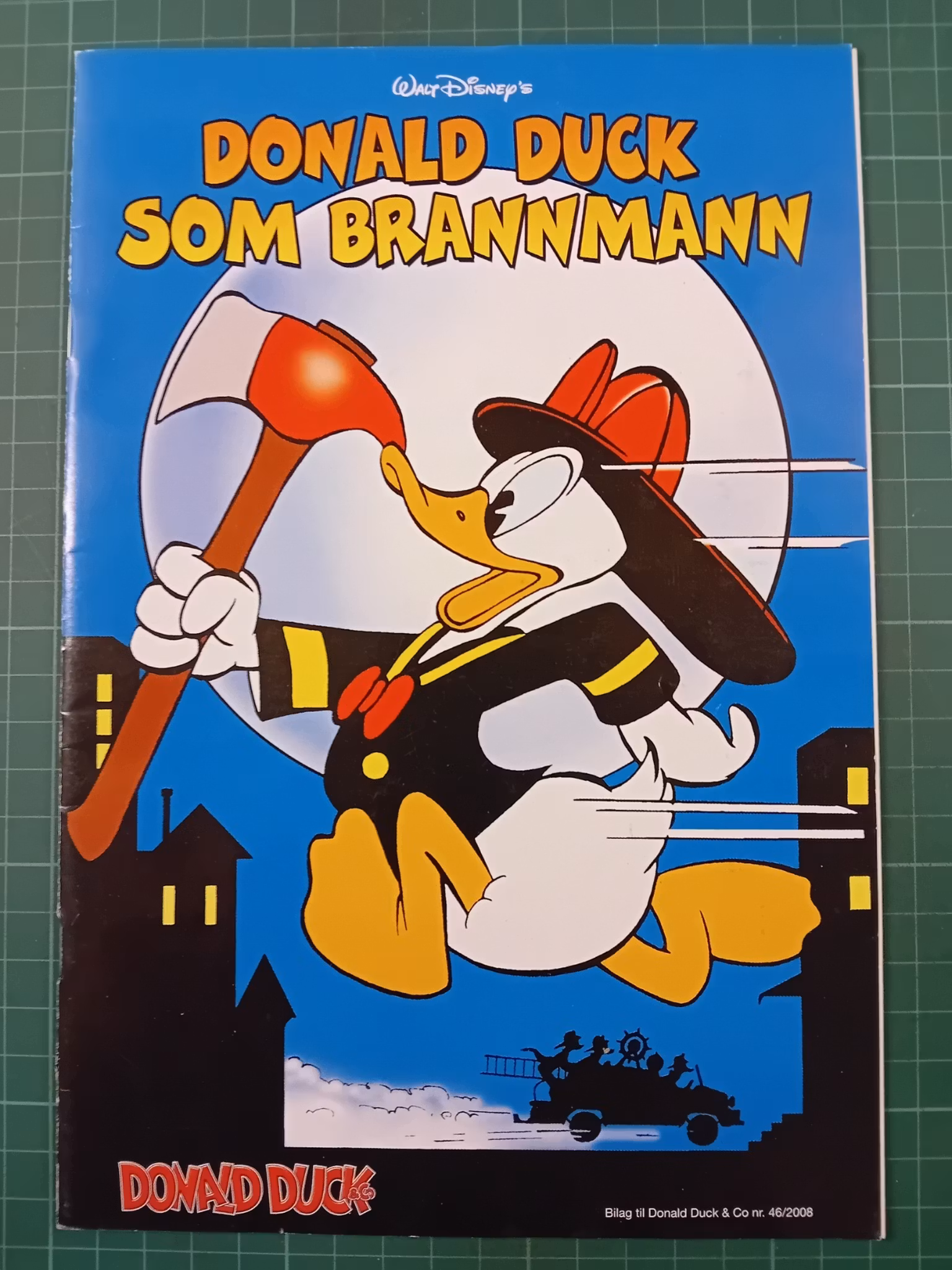 Donald Duck som brannmann