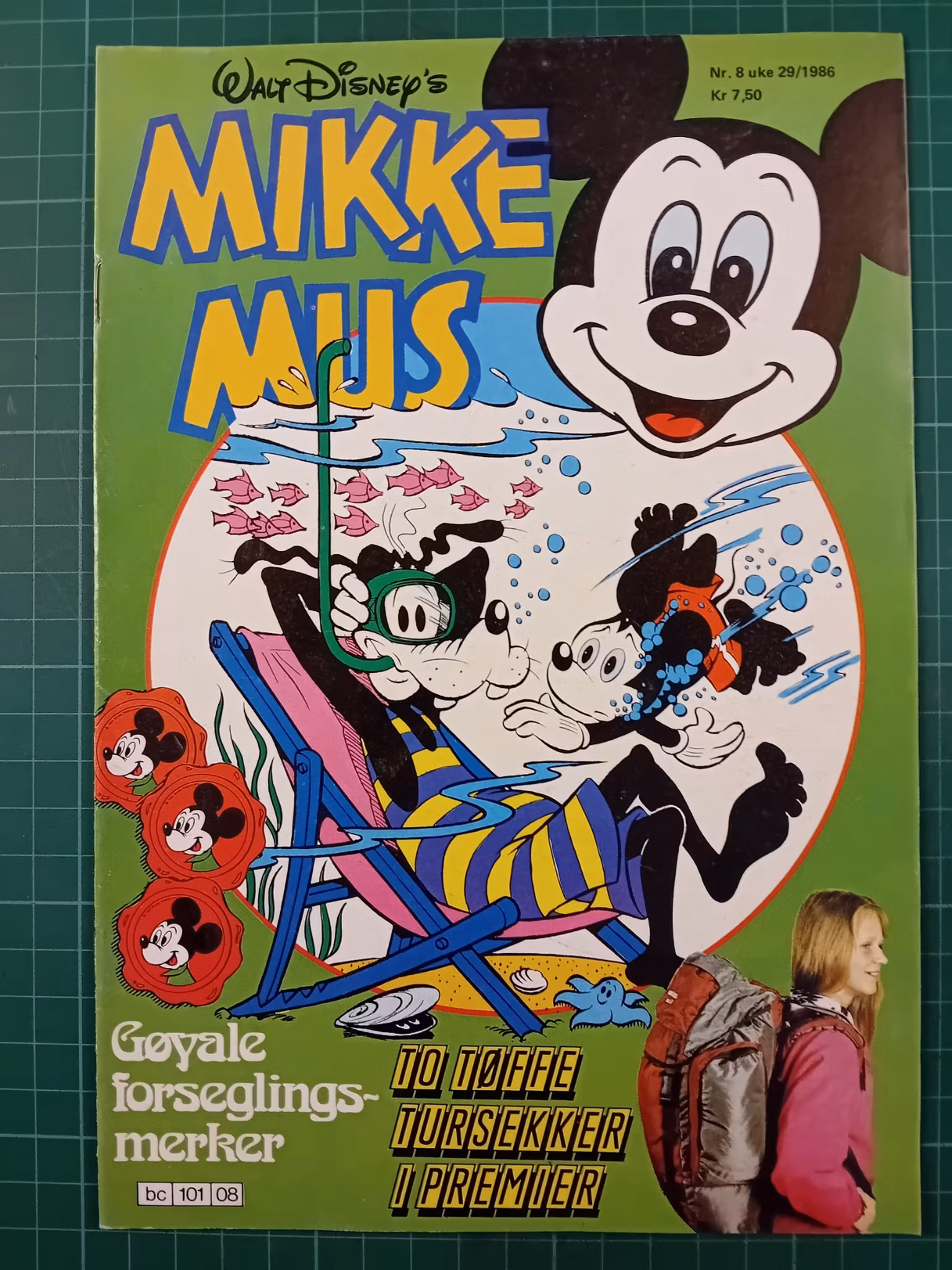 Mikke Mus 1986 - 08