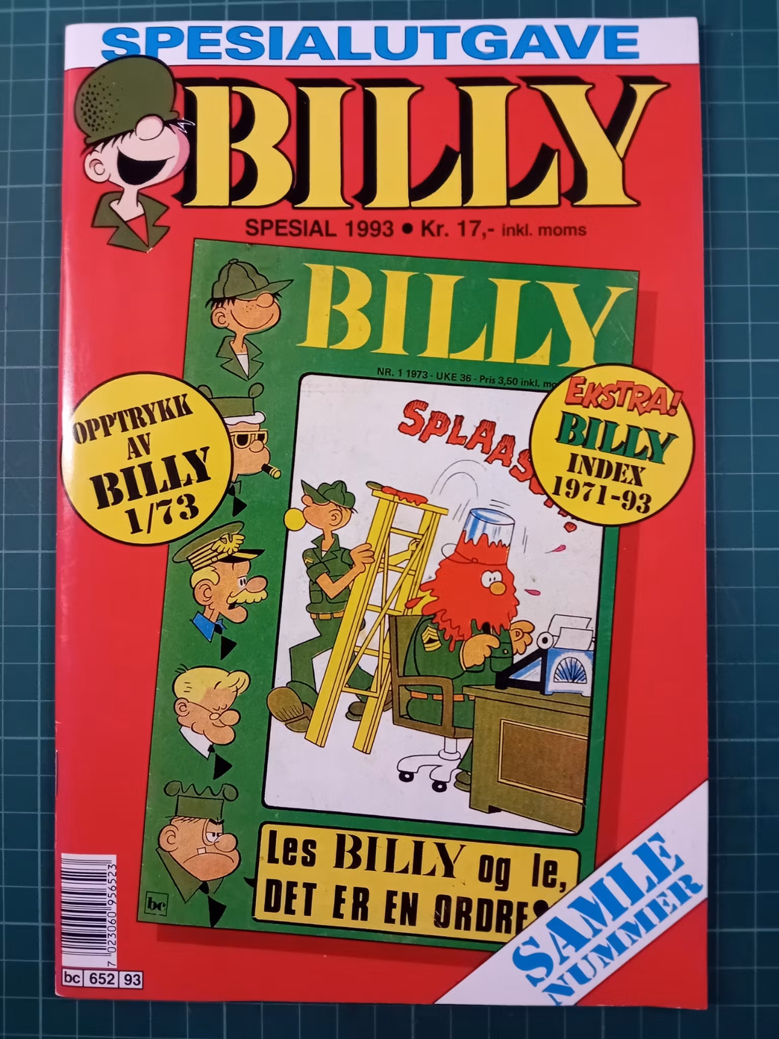 Billy spesial 1993 - Opptrykk av Billy 1/1973