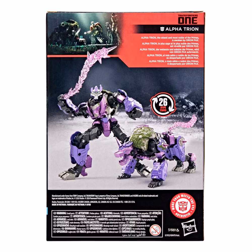 Transformers One Studio Series Voyager Class Action Figure Alpha Trion 16 cm (Totalpris 579,-)