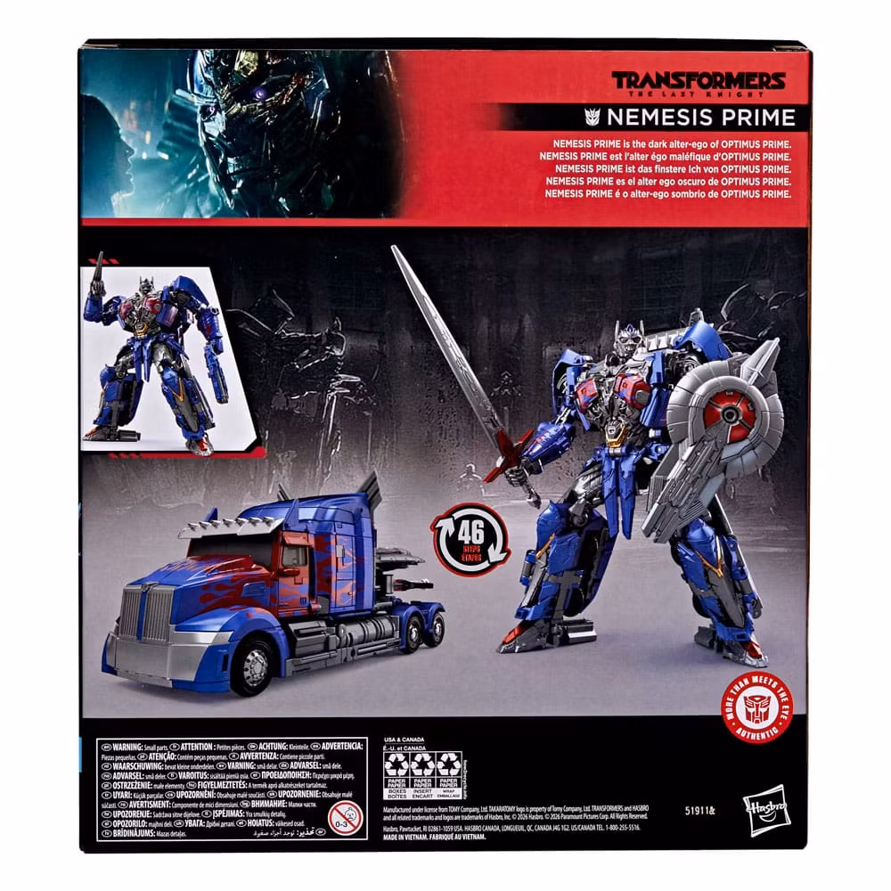 Transformers: The Last Knight Studio Series Leader Class Action Figure Nemesis Prime 22 cm (Totalpris 829,-)