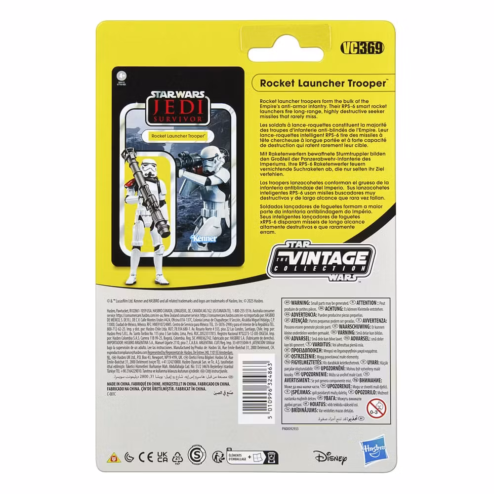 Star Wars Vintage Rocket Launcher Trooper 10 cm (Jedi: Survivor)