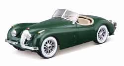 Jaguar XK120 Roadster 1951 Grønn 1:24