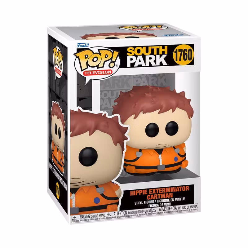 South Park POP! TV Vinyl Figure Hippie Exterminator Cartman 9 cm (Totalpris 179,-)